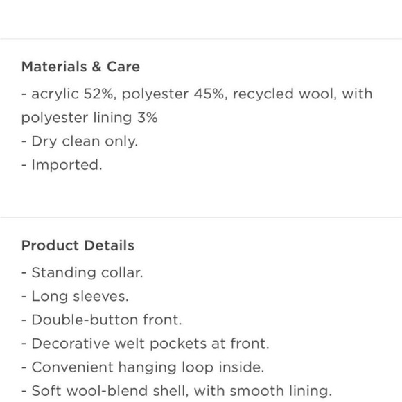 NWOT ladies grey overcoat - Picture 5 of 6